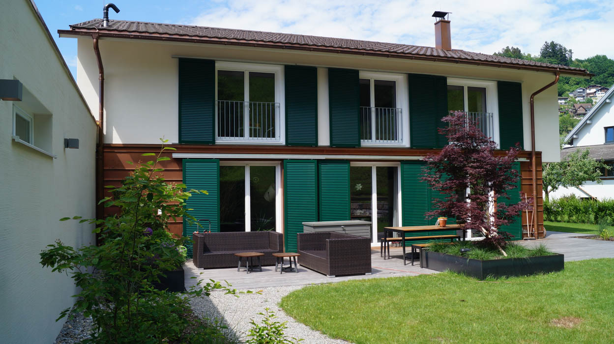 Einfamilienhausvilla in Vorarlberg - Garten1
